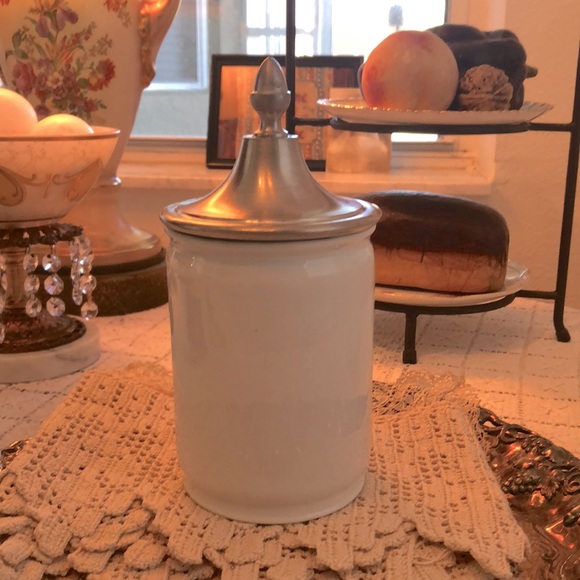 Haviland Limoges France Kitchen Euc Porcelain French Canister With